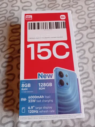 Xiaomi Redmi 15C Azul 128GB