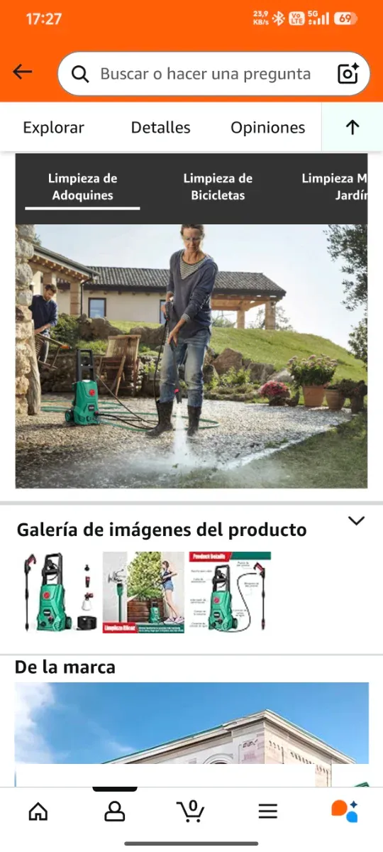 Hidrolimpiadora Hychika precintada