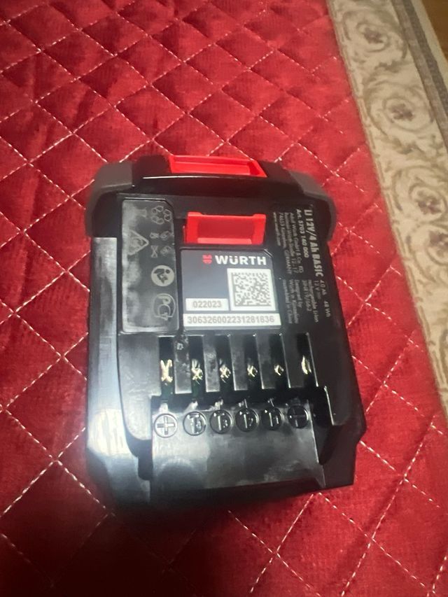 Batteria Würth 12V 4Ah M-CUBE