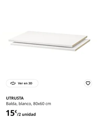 Estructura cocina Metod 80x60x80 blanco dos baldas