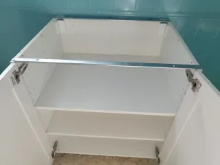 Estructura cocina Metod 80x60x80 blanco dos baldas