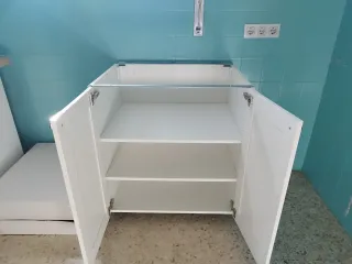 Estructura cocina Metod 80x60x80 blanco dos baldas