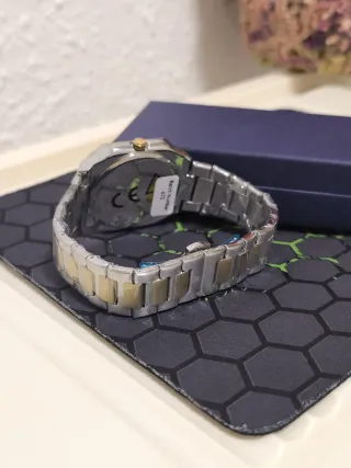 Reloj Hombre Oro y Plata