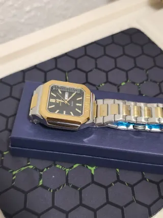 Reloj Hombre Oro y Plata