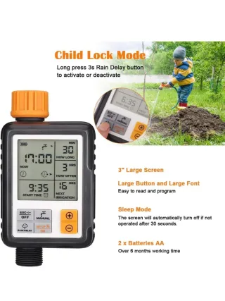 Temporizador Riego Automático Jardín CROSOFMI