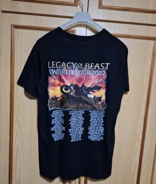 Camiseta Iron Maiden Samurai