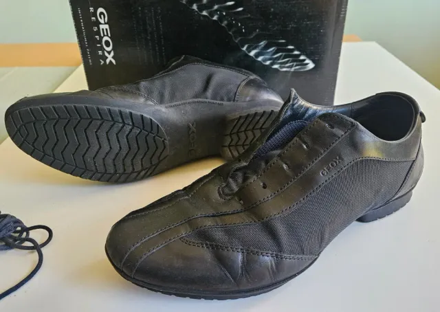 Scarpe Geox Uomo Pelle Nere Tg 41