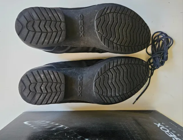 Scarpe Geox Uomo Pelle Nere Tg 41