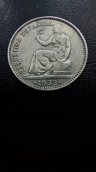 1 Peseta 1933 - IIª República Española
