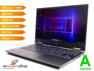 HP Omen 15 -Ryzen 7 4800H 16GB 512GB RTX2060 15,6"