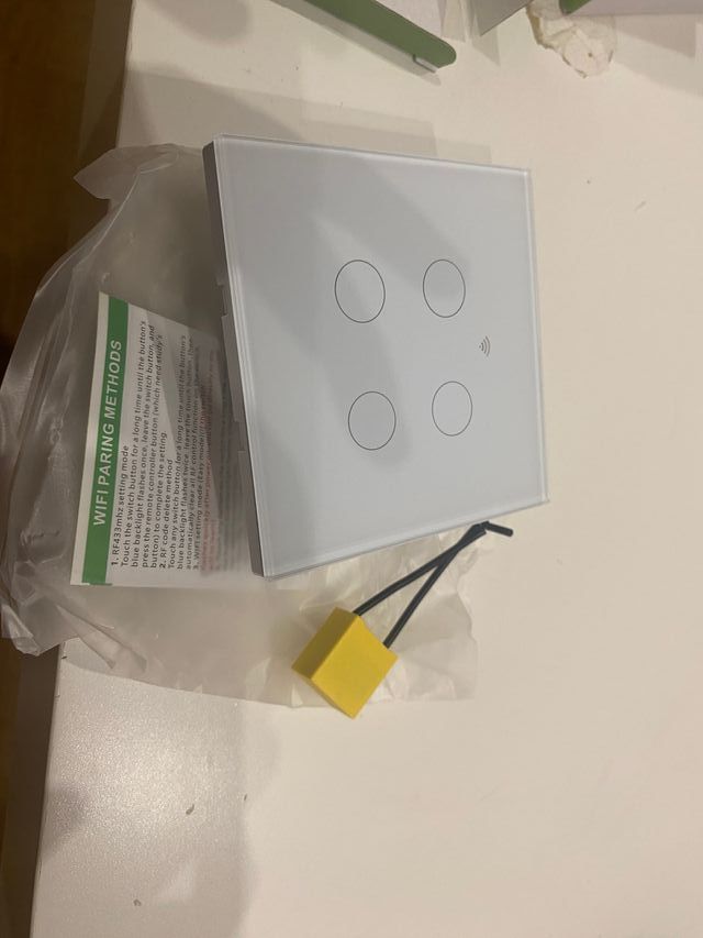 NUEVOS INTERRUPTORES PARED TACTIL WIFI