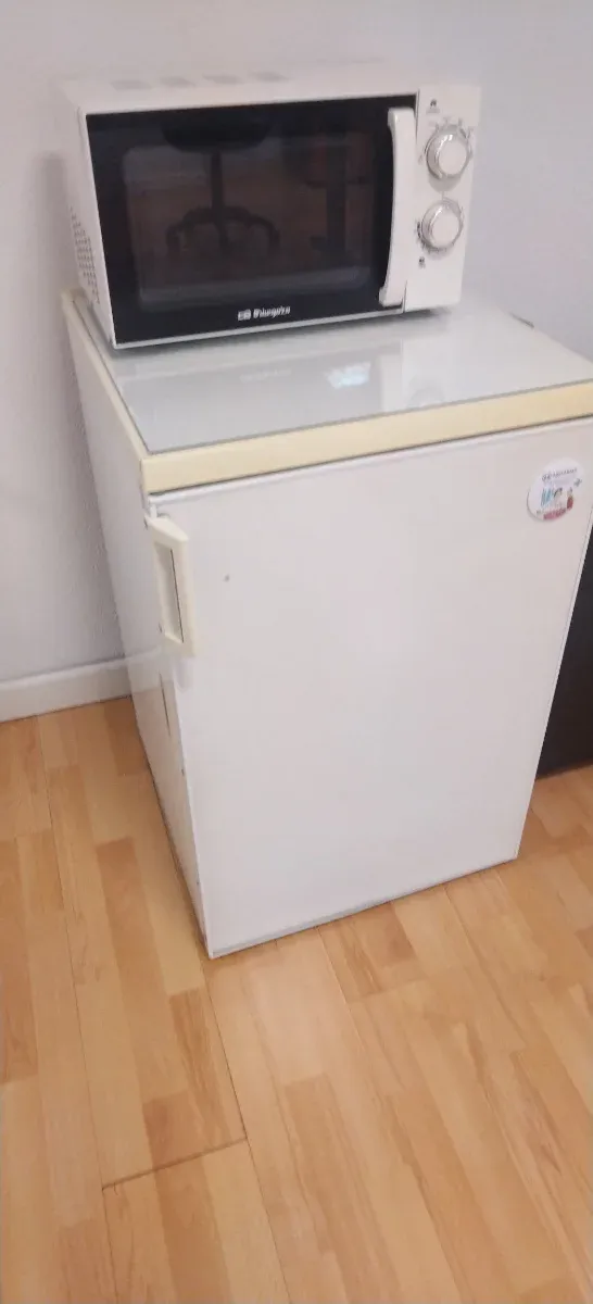 Nevera mediana blanca