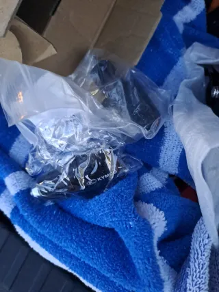 Manetas Kymco Negras