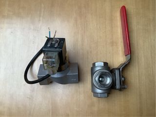 Electroválvula 3/4 y Válvula 3 Vías 3/4