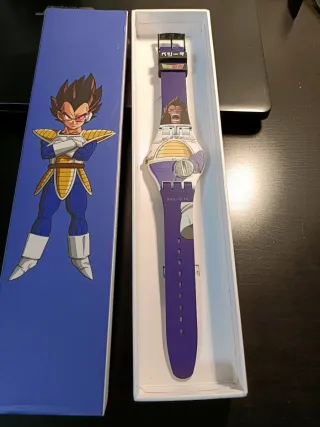 Swatch Dragon Ball Z Vegeta Orologio