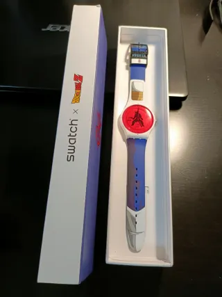 Swatch Dragon Ball Z Vegeta Orologio