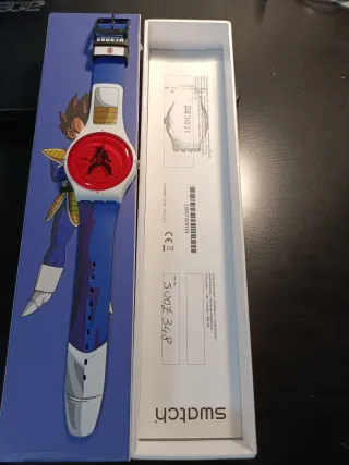 Swatch Dragon Ball Z Vegeta Orologio