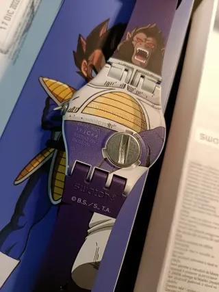 Swatch Dragon Ball Z Vegeta Orologio