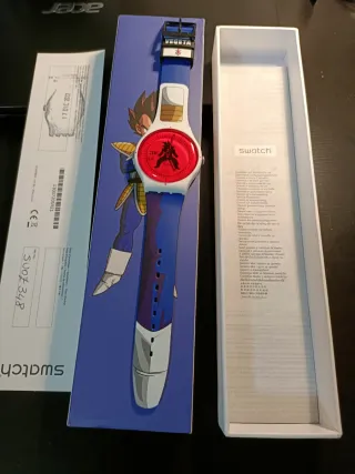 Swatch Dragon Ball Z Vegeta Orologio