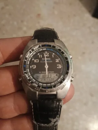 Reloj Casio Actividad Lunar Pesca