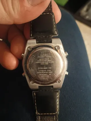 Reloj Casio Actividad Lunar Pesca