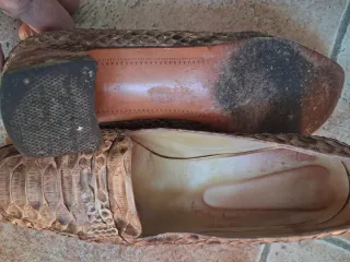 Zapatos de piel animal print