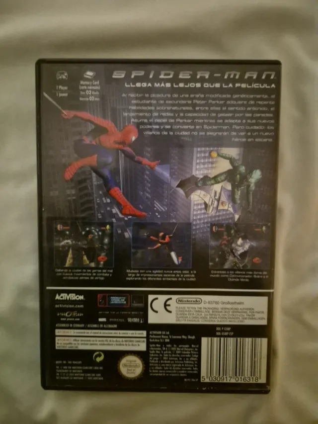 Spider-Man per Nintendo GameCube