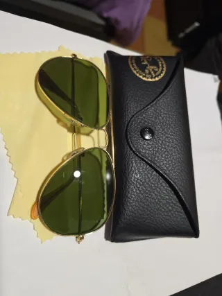Gafas Ray-Ban USA Doradas Verdes