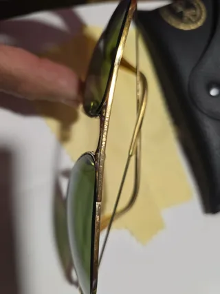 Gafas Ray-Ban USA Doradas Verdes