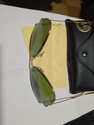Gafas Ray-Ban USA Doradas Verdes