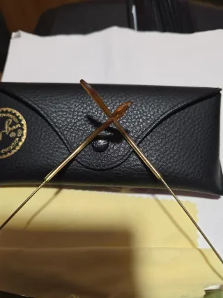 Gafas Ray-Ban USA Doradas Verdes