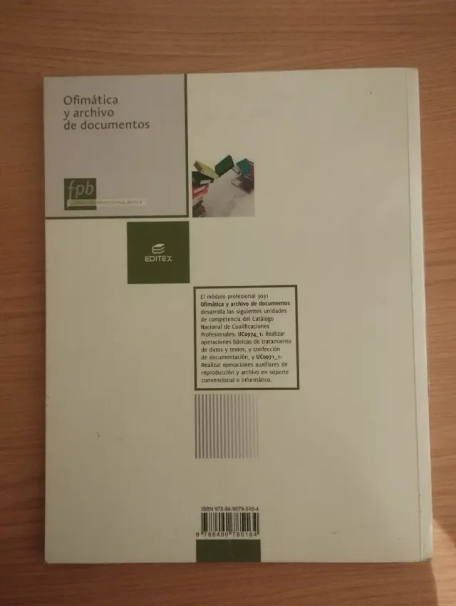 Ofimática y archivo de documentos