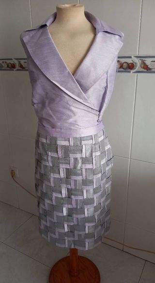 Conjunto Blusa y Falda Talla 50