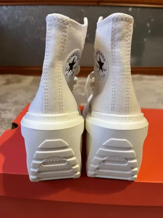 Converse All Star Beige/Bianche Tg 36