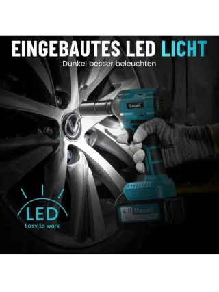 Llave de Impacto 650 Nm con Batería