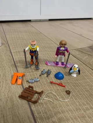 Playmobil Muñecos y Accesorios Invierno