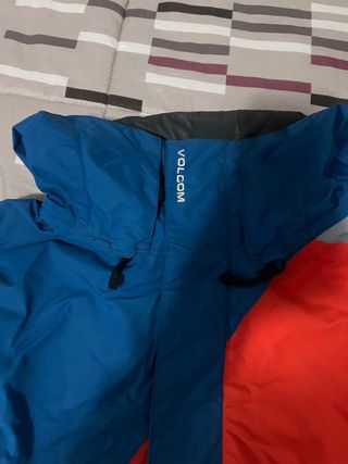 Chaqueta de nieve multicolor