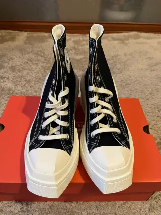 Converse All Star Wedge Nere Tg 37