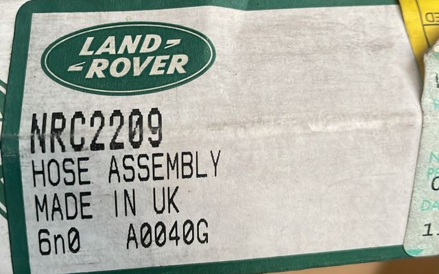 NRC2209 Latiguillo de Freno LAND ROVER