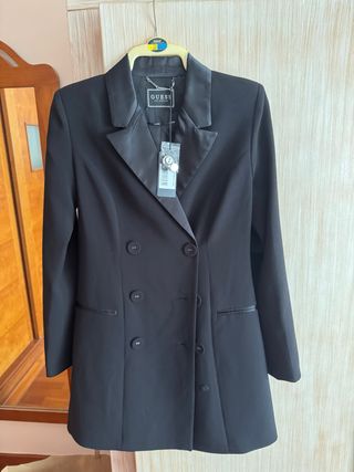 Vestido blazer Guess negro