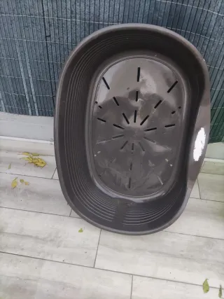 Cama para perros marrón