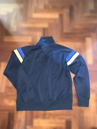 Felpa Nike zip blu e gialla