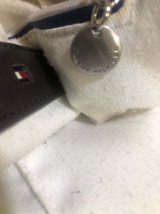 Borsa a spalla Tommy Hilfiger bianca