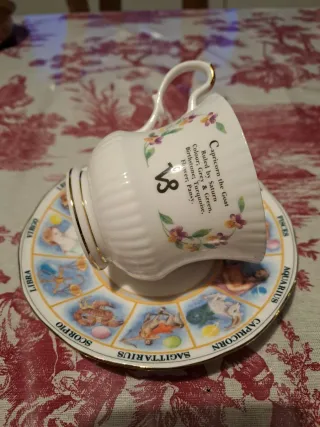 Tazza da tè Queen's Zodiac Capricorn