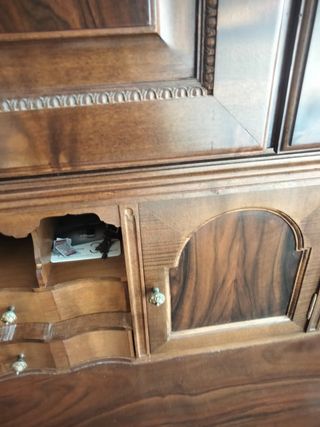 Escritorio buró antiguo madera