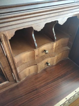 Escritorio buró antiguo madera