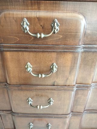 Escritorio buró antiguo madera