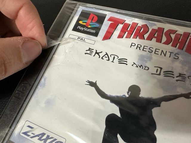Thrasher Presents: Skate and Destroy PS1 PRECINTAD