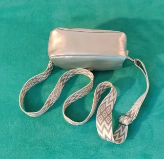 Borsa a tracolla donna argento