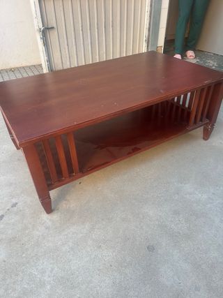 Mesa de centro de madera